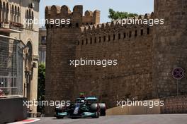 Valtteri Bottas (FIN) Mercedes AMG F1 W12. 04.06.2021. Formula 1 World Championship, Rd 6, Azerbaijan Grand Prix, Baku Street Circuit, Azerbaijan, Practice Day.