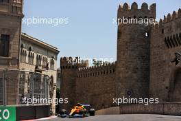 Lando Norris (GBR) McLaren MCL35M. 04.06.2021. Formula 1 World Championship, Rd 6, Azerbaijan Grand Prix, Baku Street Circuit, Azerbaijan, Practice Day.