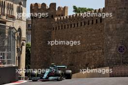 Sebastian Vettel (GER) Aston Martin F1 Team AMR21. 04.06.2021. Formula 1 World Championship, Rd 6, Azerbaijan Grand Prix, Baku Street Circuit, Azerbaijan, Practice Day.