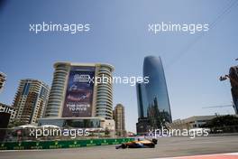 Daniel Ricciardo (AUS) McLaren MCL35M. 04.06.2021. Formula 1 World Championship, Rd 6, Azerbaijan Grand Prix, Baku Street Circuit, Azerbaijan, Practice Day.