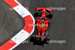 Charles Leclerc (MON) Ferrari SF-21. 04.06.2021. Formula 1 World Championship, Rd 6, Azerbaijan Grand Prix, Baku Street Circuit, Azerbaijan, Practice Day.