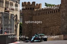 Lance Stroll (CDN) Aston Martin F1 Team AMR21. 04.06.2021. Formula 1 World Championship, Rd 6, Azerbaijan Grand Prix, Baku Street Circuit, Azerbaijan, Practice Day.