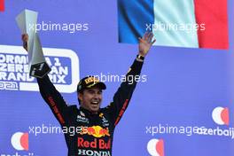 1st place Sergio Perez (MEX) Red Bull Racing. 06.06.2021. Formula 1 World Championship, Rd 6, Azerbaijan Grand Prix, Baku Street Circuit, Azerbaijan, Race Day.