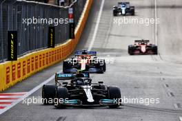 Valtteri Bottas (FIN) Mercedes AMG F1 W12. 06.06.2021. Formula 1 World Championship, Rd 6, Azerbaijan Grand Prix, Baku Street Circuit, Azerbaijan, Race Day.