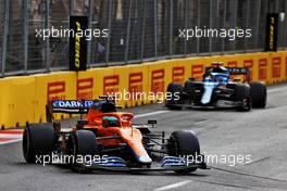 Daniel Ricciardo (AUS) McLaren MCL35M. 06.06.2021. Formula 1 World Championship, Rd 6, Azerbaijan Grand Prix, Baku Street Circuit, Azerbaijan, Race Day.