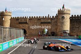 Daniel Ricciardo (AUS) McLaren MCL35M. 06.06.2021. Formula 1 World Championship, Rd 6, Azerbaijan Grand Prix, Baku Street Circuit, Azerbaijan, Race Day.