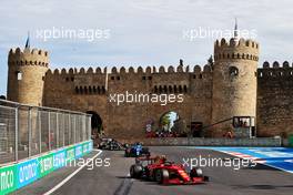 Carlos Sainz Jr (ESP) Ferrari SF-21. 06.06.2021. Formula 1 World Championship, Rd 6, Azerbaijan Grand Prix, Baku Street Circuit, Azerbaijan, Race Day.