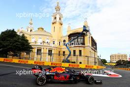 Sergio Perez (MEX) Red Bull Racing RB16B. 06.06.2021. Formula 1 World Championship, Rd 6, Azerbaijan Grand Prix, Baku Street Circuit, Azerbaijan, Race Day.