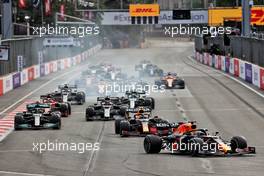 Max Verstappen (NLD) Red Bull Racing RB16B. 06.06.2021. Formula 1 World Championship, Rd 6, Azerbaijan Grand Prix, Baku Street Circuit, Azerbaijan, Race Day.