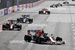 Max Verstappen (NLD) Red Bull Racing RB16B. 06.06.2021. Formula 1 World Championship, Rd 6, Azerbaijan Grand Prix, Baku Street Circuit, Azerbaijan, Race Day.