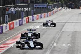 Nicholas Latifi (CDN) Williams Racing FW43B. 06.06.2021. Formula 1 World Championship, Rd 6, Azerbaijan Grand Prix, Baku Street Circuit, Azerbaijan, Race Day.