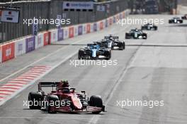 Carlos Sainz Jr (ESP) Ferrari SF-21. 06.06.2021. Formula 1 World Championship, Rd 6, Azerbaijan Grand Prix, Baku Street Circuit, Azerbaijan, Race Day.