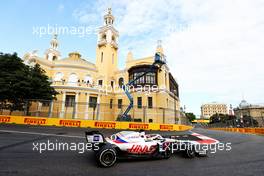 Nikita Mazepin (RUS) Haas F1 Team VF-21. 06.06.2021. Formula 1 World Championship, Rd 6, Azerbaijan Grand Prix, Baku Street Circuit, Azerbaijan, Race Day.