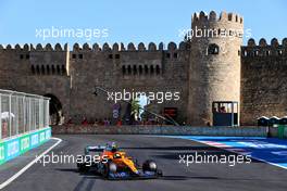 Lando Norris (GBR) McLaren MCL35M. 05.06.2021. Formula 1 World Championship, Rd 6, Azerbaijan Grand Prix, Baku Street Circuit, Azerbaijan, Qualifying Day.