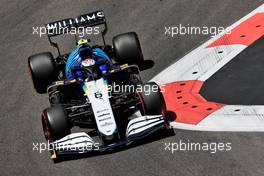 Nicholas Latifi (CDN) Williams Racing FW43B. 05.06.2021. Formula 1 World Championship, Rd 6, Azerbaijan Grand Prix, Baku Street Circuit, Azerbaijan, Qualifying Day.