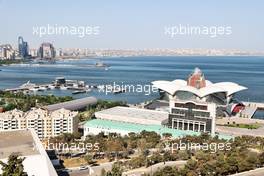 Scenic Baku. 03.06.2021. Formula 1 World Championship, Rd 6, Azerbaijan Grand Prix, Baku Street Circuit, Azerbaijan, Preparation Day.