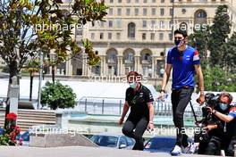 Esteban Ocon (FRA) Alpine F1 Team. 03.06.2021. Formula 1 World Championship, Rd 6, Azerbaijan Grand Prix, Baku Street Circuit, Azerbaijan, Preparation Day.