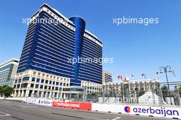 Circuit atmosphere - Scenic Baku. 03.06.2021. Formula 1 World Championship, Rd 6, Azerbaijan Grand Prix, Baku Street Circuit, Azerbaijan, Preparation Day.