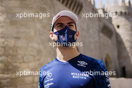 Nicholas Latifi (CDN) Williams Racing walks the circuit. 03.06.2021. Formula 1 World Championship, Rd 6, Azerbaijan Grand Prix, Baku Street Circuit, Azerbaijan, Preparation Day.