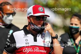Kimi Raikkonen (FIN) Alfa Romeo Racing. 03.06.2021. Formula 1 World Championship, Rd 6, Azerbaijan Grand Prix, Baku Street Circuit, Azerbaijan, Preparation Day.