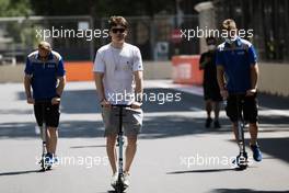 Dan Ticktum (GBR) Carlin scoots the circuit. 03.06.2021. Formula 1 World Championship, Rd 6, Azerbaijan Grand Prix, Baku Street Circuit, Azerbaijan, Preparation Day.