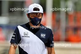 Yuki Tsunoda (JPN) AlphaTauri. 03.06.2021. Formula 1 World Championship, Rd 6, Azerbaijan Grand Prix, Baku Street Circuit, Azerbaijan, Preparation Day.