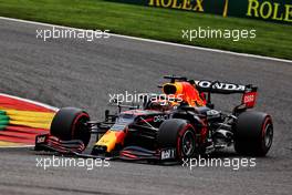 Max Verstappen (NLD) Red Bull Racing RB16B. 27.08.2021. Formula 1 World Championship, Rd 12, Belgian Grand Prix, Spa Francorchamps, Belgium, Practice Day.