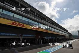 Lance Stroll (CDN) Aston Martin F1 Team AMR21. 27.08.2021. Formula 1 World Championship, Rd 12, Belgian Grand Prix, Spa Francorchamps, Belgium, Practice Day.