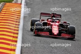 Charles Leclerc (MON) Ferrari SF-21. 27.08.2021. Formula 1 World Championship, Rd 12, Belgian Grand Prix, Spa Francorchamps, Belgium, Practice Day.