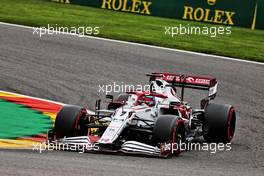 Kimi Raikkonen (FIN) Alfa Romeo Racing C41. 27.08.2021. Formula 1 World Championship, Rd 12, Belgian Grand Prix, Spa Francorchamps, Belgium, Practice Day.