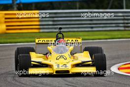 Emerson Fittipaldi (BRA) in his Copersucar. 27.08.2021. Formula 1 World Championship, Rd 12, Belgian Grand Prix, Spa Francorchamps, Belgium, Practice Day.