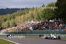 Mick Schumacher (GER) Haas VF-21. 27.08.2021. Formula 1 World Championship, Rd 12, Belgian Grand Prix, Spa Francorchamps, Belgium, Practice Day.