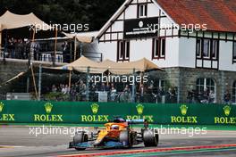 Daniel Ricciardo (AUS) McLaren MCL35M. 27.08.2021. Formula 1 World Championship, Rd 12, Belgian Grand Prix, Spa Francorchamps, Belgium, Practice Day.