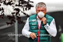 Otmar Szafnauer (USA) Aston Martin F1 Team Principal and CEO. 27.08.2021. Formula 1 World Championship, Rd 12, Belgian Grand Prix, Spa Francorchamps, Belgium, Practice Day.