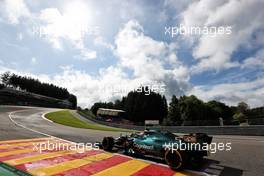 Sebastian Vettel (GER) Aston Martin F1 Team AMR21. 27.08.2021. Formula 1 World Championship, Rd 12, Belgian Grand Prix, Spa Francorchamps, Belgium, Practice Day.