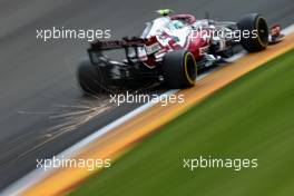 Antonio Giovinazzi (ITA), Alfa Romeo Racing  27.08.2021. Formula 1 World Championship, Rd 12, Belgian Grand Prix, Spa Francorchamps, Belgium, Practice Day.
