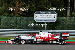 Antonio Giovinazzi (ITA) Alfa Romeo Racing C41. 27.08.2021. Formula 1 World Championship, Rd 12, Belgian Grand Prix, Spa Francorchamps, Belgium, Practice Day.