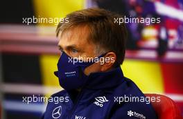 Jost Capito (GER) Williams Racing Chief Executive Officer in the FIA Press Conference. 27.08.2021. Formula 1 World Championship, Rd 12, Belgian Grand Prix, Spa Francorchamps, Belgium, Practice Day.