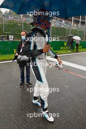 George Russell (GBR) Williams Racing on the grid. 29.08.2021. Formula 1 World Championship, Rd 12, Belgian Grand Prix, Spa Francorchamps, Belgium, Race Day.