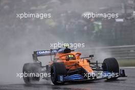 Lando Norris (GBR) McLaren MCL35M. 29.08.2021. Formula 1 World Championship, Rd 12, Belgian Grand Prix, Spa Francorchamps, Belgium, Race Day.