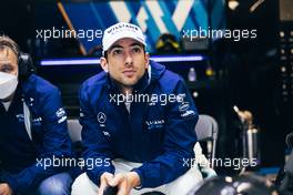 Nicholas Latifi (CDN) Williams Racing in the pits while the race is stopped. 29.08.2021. Formula 1 World Championship, Rd 12, Belgian Grand Prix, Spa Francorchamps, Belgium, Race Day.