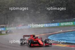 Carlos Sainz Jr (ESP) Ferrari SF-21. 29.08.2021. Formula 1 World Championship, Rd 12, Belgian Grand Prix, Spa Francorchamps, Belgium, Race Day.