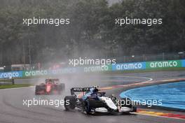 Nicholas Latifi (CDN) Williams Racing FW43B. 29.08.2021. Formula 1 World Championship, Rd 12, Belgian Grand Prix, Spa Francorchamps, Belgium, Race Day.