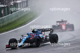 Esteban Ocon (FRA) Alpine F1 Team A521. 29.08.2021. Formula 1 World Championship, Rd 12, Belgian Grand Prix, Spa Francorchamps, Belgium, Race Day.