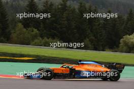 Daniel Ricciardo (AUS) McLaren MCL35M. 28.08.2021. Formula 1 World Championship, Rd 12, Belgian Grand Prix, Spa Francorchamps, Belgium, Qualifying Day.