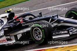 Pierre Gasly (FRA) AlphaTauri AT02. 28.08.2021. Formula 1 World Championship, Rd 12, Belgian Grand Prix, Spa Francorchamps, Belgium, Qualifying Day.
