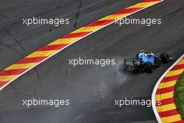 Nicholas Latifi (CDN) Williams Racing FW43B. 28.08.2021. Formula 1 World Championship, Rd 12, Belgian Grand Prix, Spa Francorchamps, Belgium, Qualifying Day.
