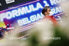 Charles Leclerc (MON) Ferrari in the FIA Press Conference. 26.08.2021. Formula 1 World Championship, Rd 12, Belgian Grand Prix, Spa Francorchamps, Belgium, Preparation Day.