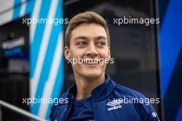 George Russell (GBR) Williams Racing. 26.08.2021. Formula 1 World Championship, Rd 12, Belgian Grand Prix, Spa Francorchamps, Belgium, Preparation Day.