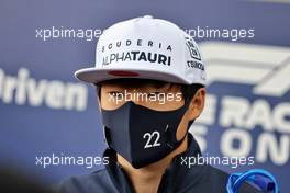 Yuki Tsunoda (JPN) AlphaTauri. 26.08.2021. Formula 1 World Championship, Rd 12, Belgian Grand Prix, Spa Francorchamps, Belgium, Preparation Day.
